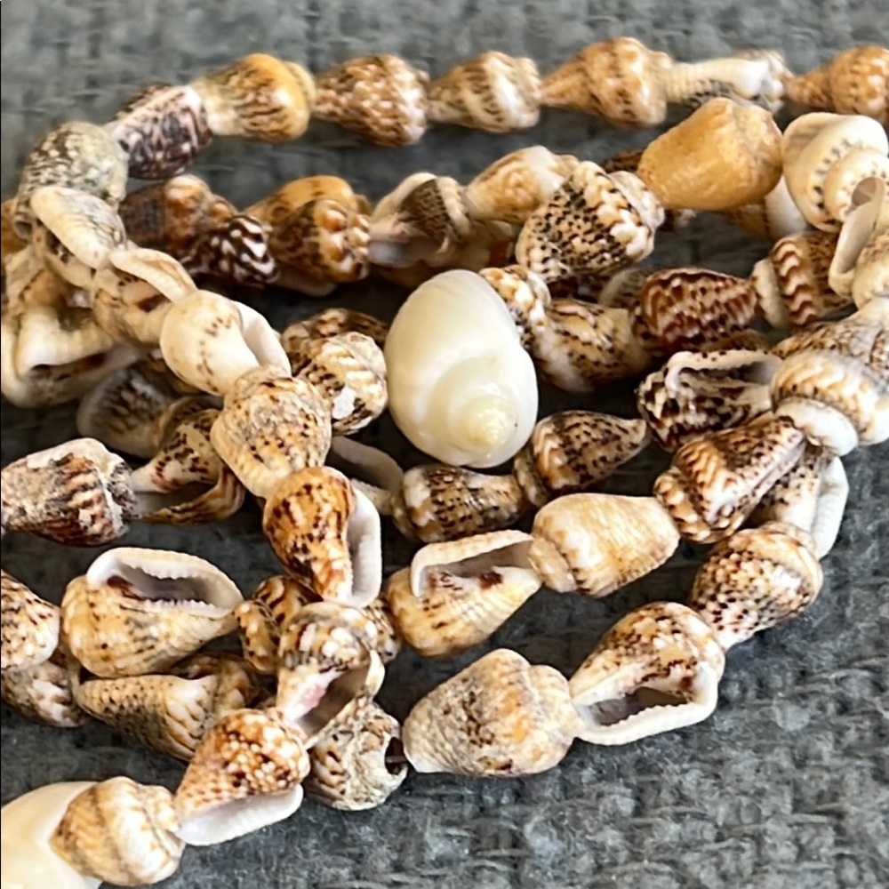 Shell Bead Necklace - Picture 6 of 12